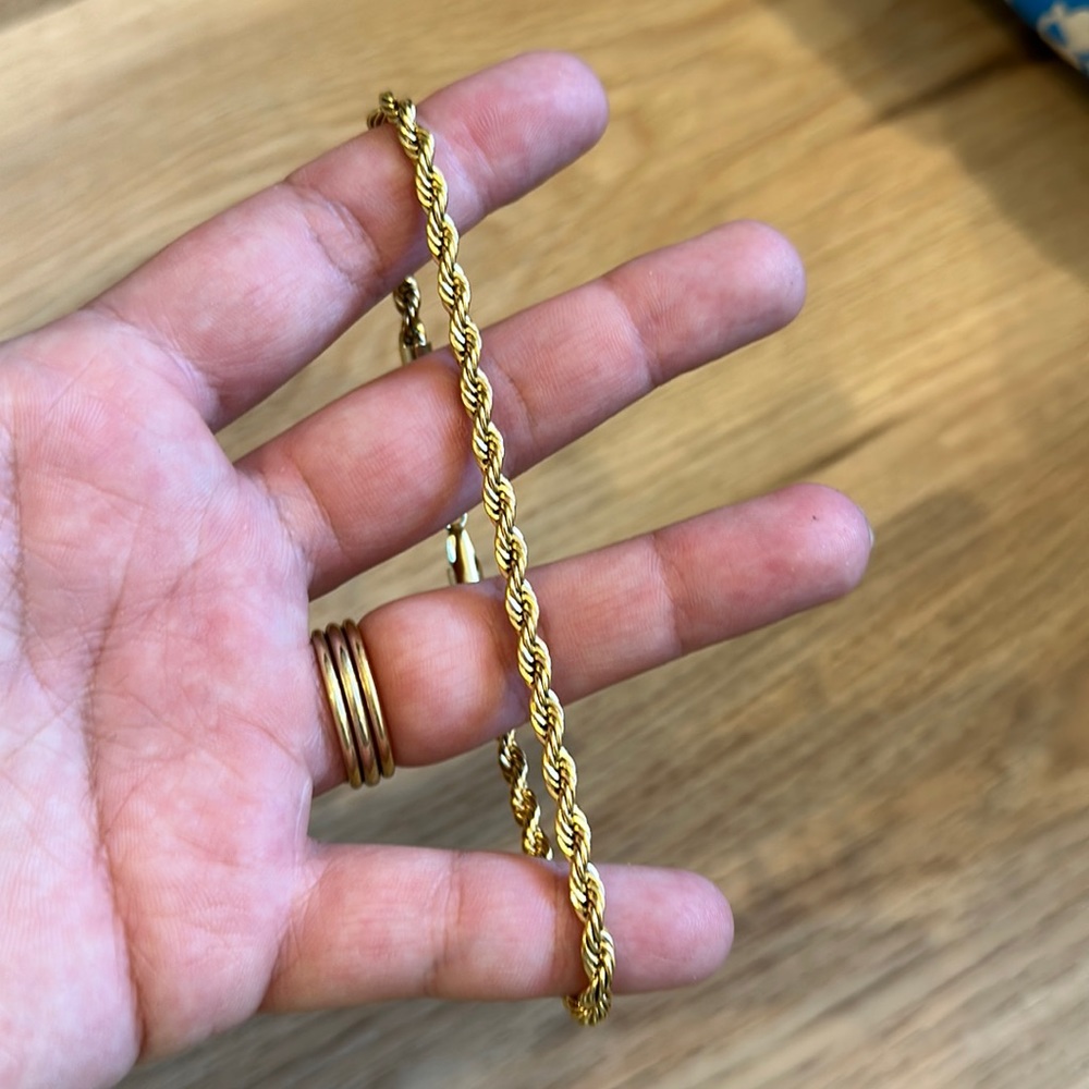 Rope anklets